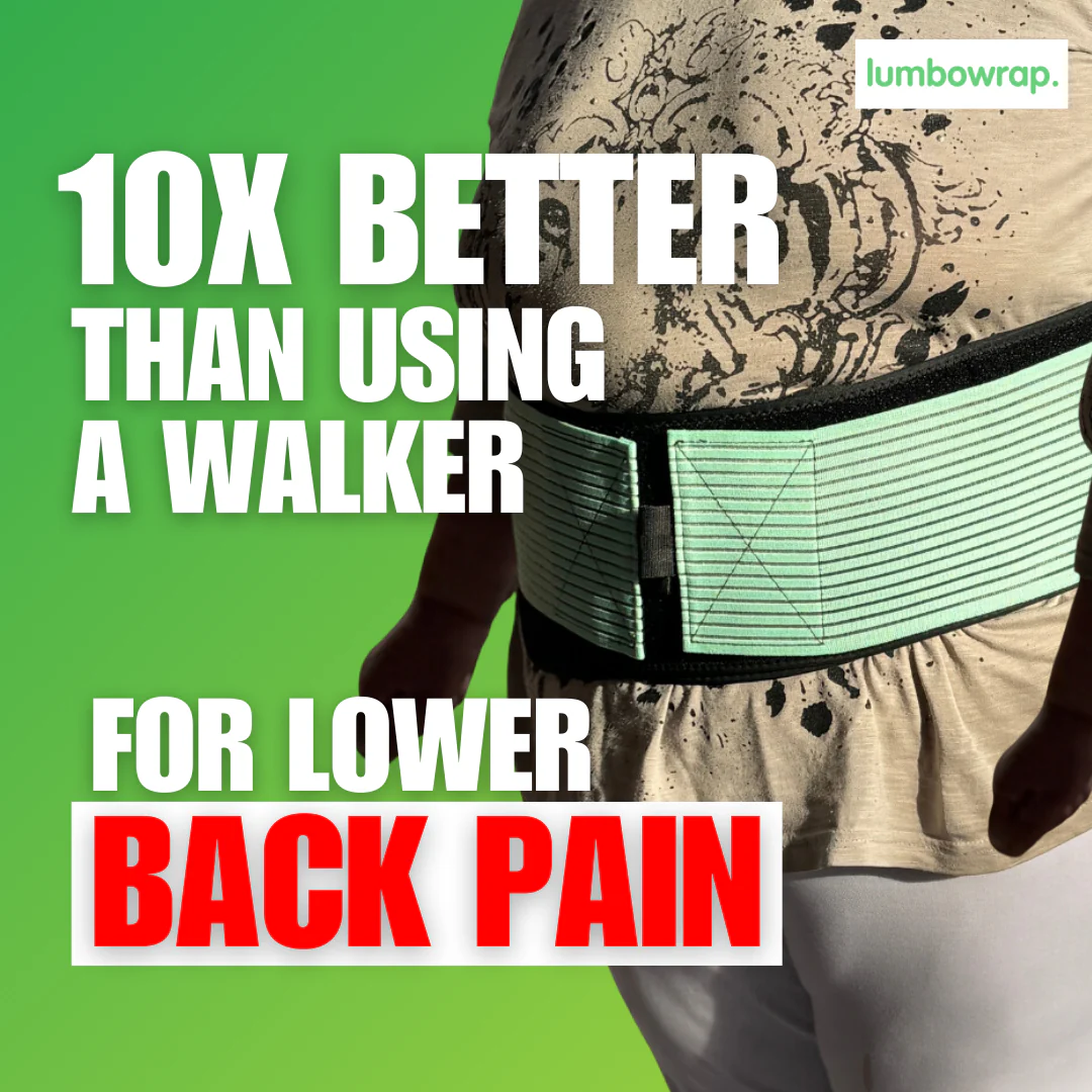 Lumbowrap® - The Complete Hip & Lower Back Wrap For Easier Walking & Standing