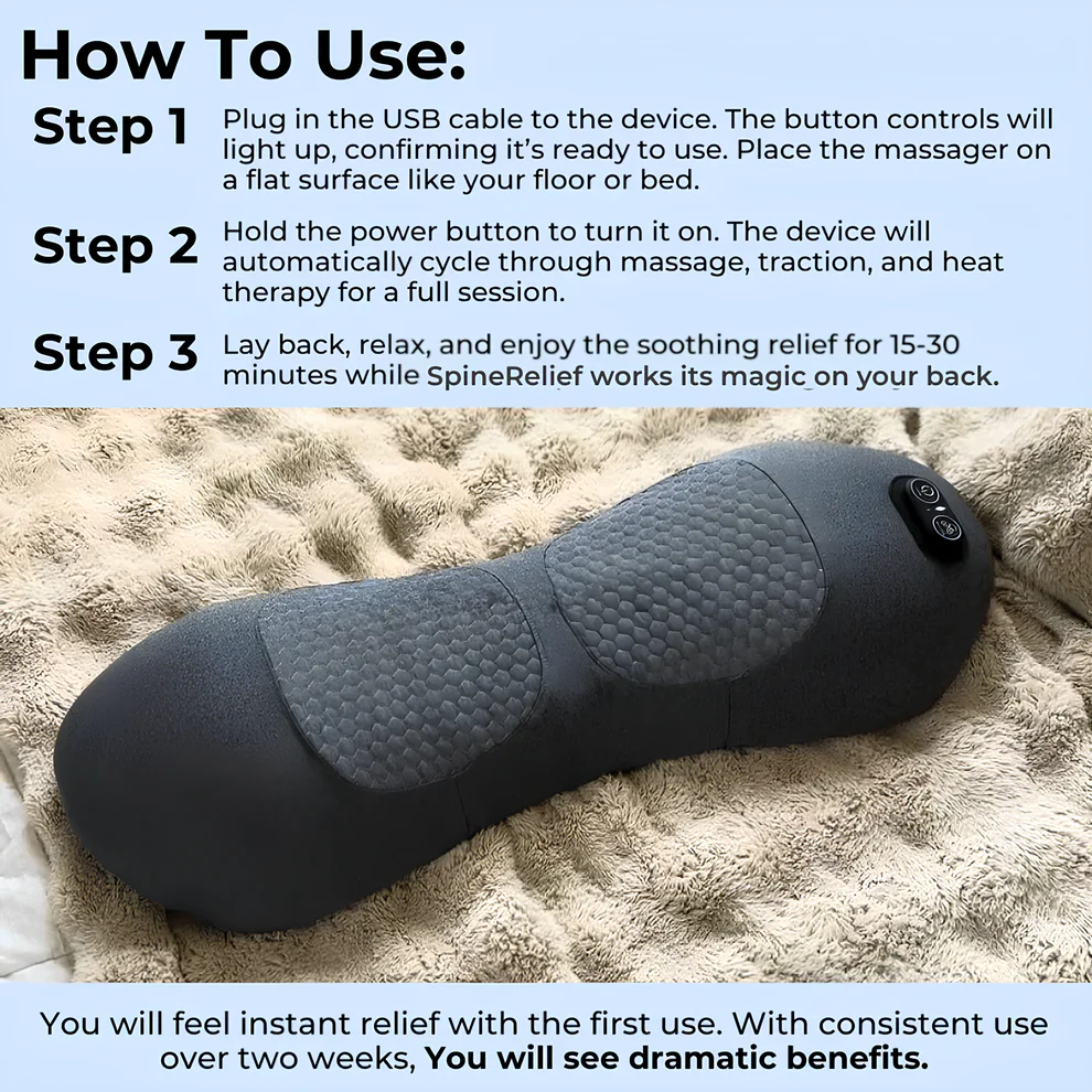 SpineRelief™ - Spinal Decompression & Spasm Recovery Device 3 SpineRelief™ - Spinal Decompression & Spasm Recovery Device