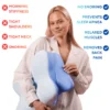 ByLux™ Anti-Snoring Ergonomic Pillow 7 ByLux™ Anti-Snoring Ergonomic Pillow
