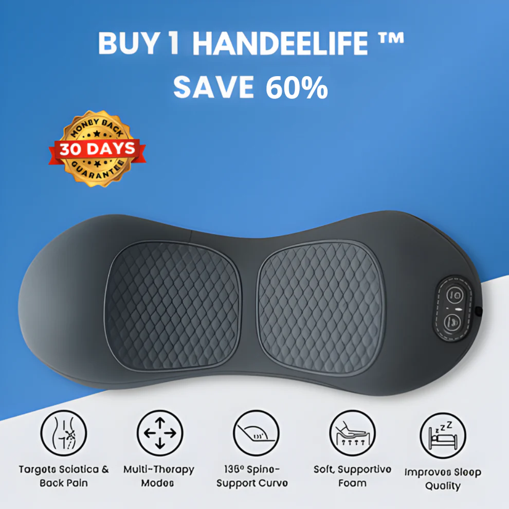 Handeelife™ Triple Fusion Pillow for Back Comfort and Support 12 Handeelife™ Triple Fusion Pillow for Back Comfort and Support