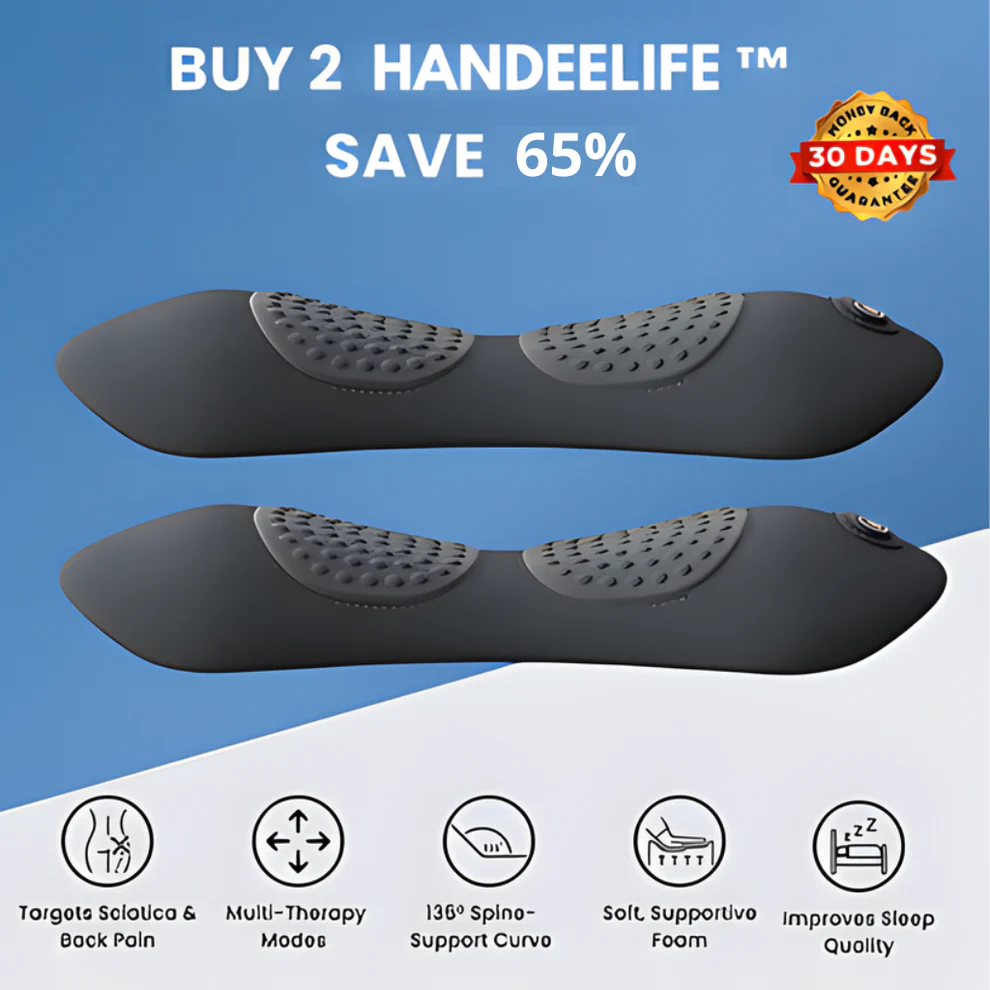 Handeelife™ Triple Fusion Pillow for Back Comfort and Support 13 Handeelife™ Triple Fusion Pillow for Back Comfort and Support