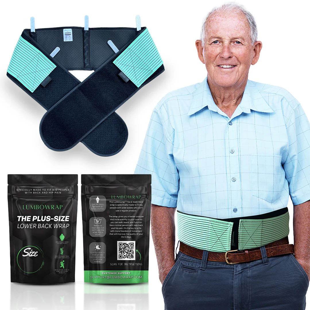 Lumbowrap® - The Complete Hip & Lower Back Wrap For Easier Walking & Standing