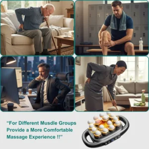 ReviFlex™ 16-Head Deep Tissue Massager 14 ReviFlex™ 16-Head Deep Tissue Massager